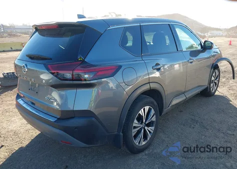 2021 Nissan Rogue Sv Intelligent Awd из США, поврежденный, VIN 5N1AT3BB0MC774356